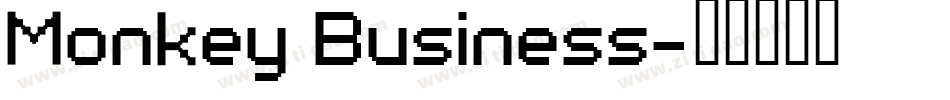 Monkey Business字体转换